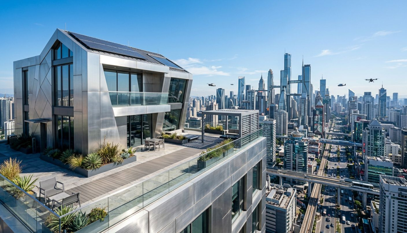 Comment les habitats métalliques modernes révolutionnent-ils l'architecture ?